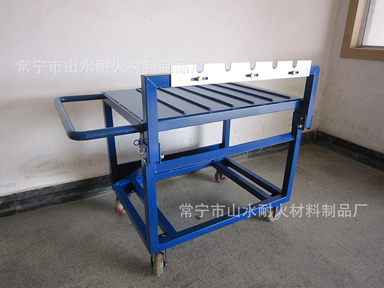 火试倾倒铸模车