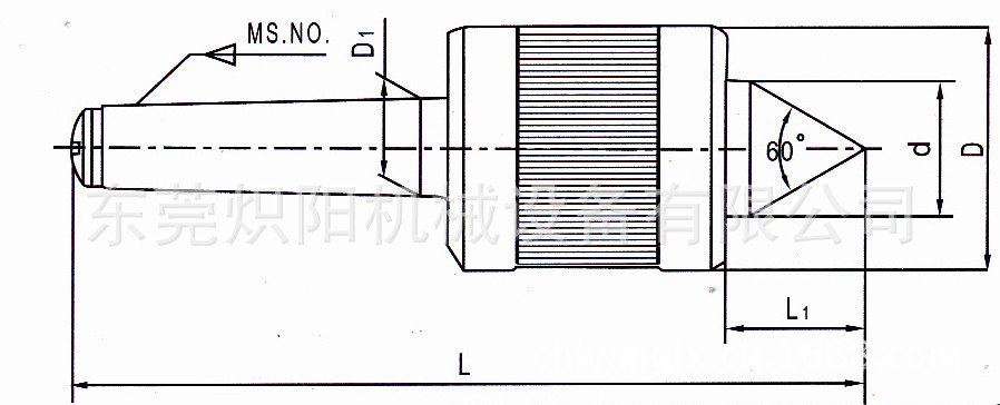 D41型精密中型回转顶尖