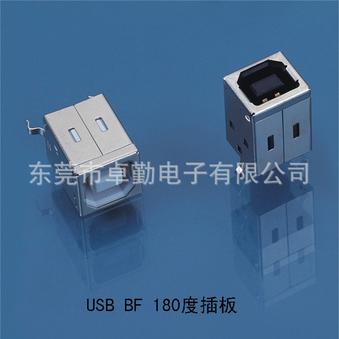 USB BF 180度插板