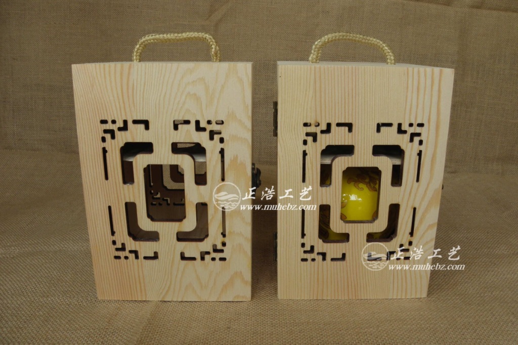 木制酒盒 酒水包装盒 白酒木盒 酒坛包装盒 酒坛酒