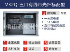 v32q5口有线光纤标配