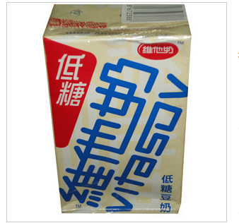 食品*批发*饮料香港维他奶 低糖豆奶 250ml 1*24盒