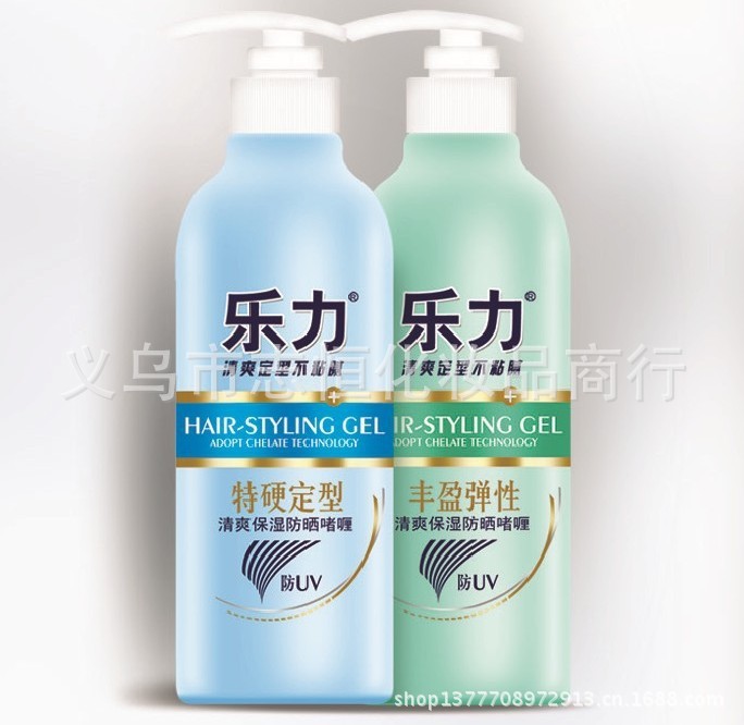 美国乐力 280ml 保湿定型啫喱 厂家批发图片大全,义乌市志恒化妆品商