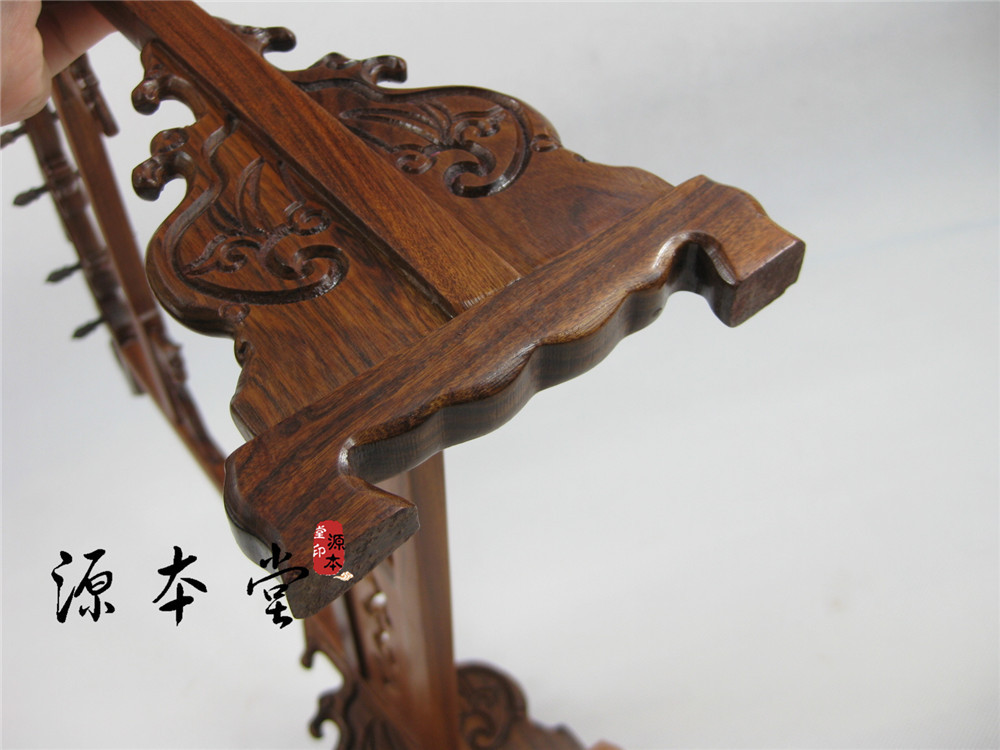 厂家直销 草龙头红木毛笔笔架 大量供应批发