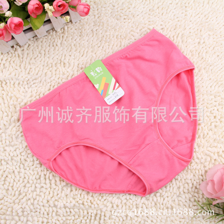 GS673 纯色女士内裤 (15)