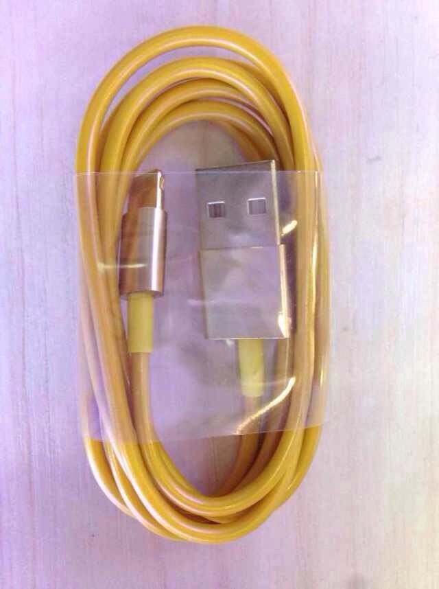iPhone 5S 土豪金版數據線