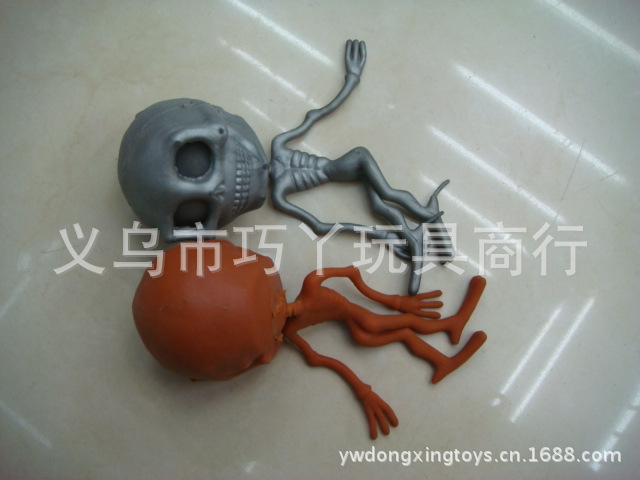 骷髅头加身体
