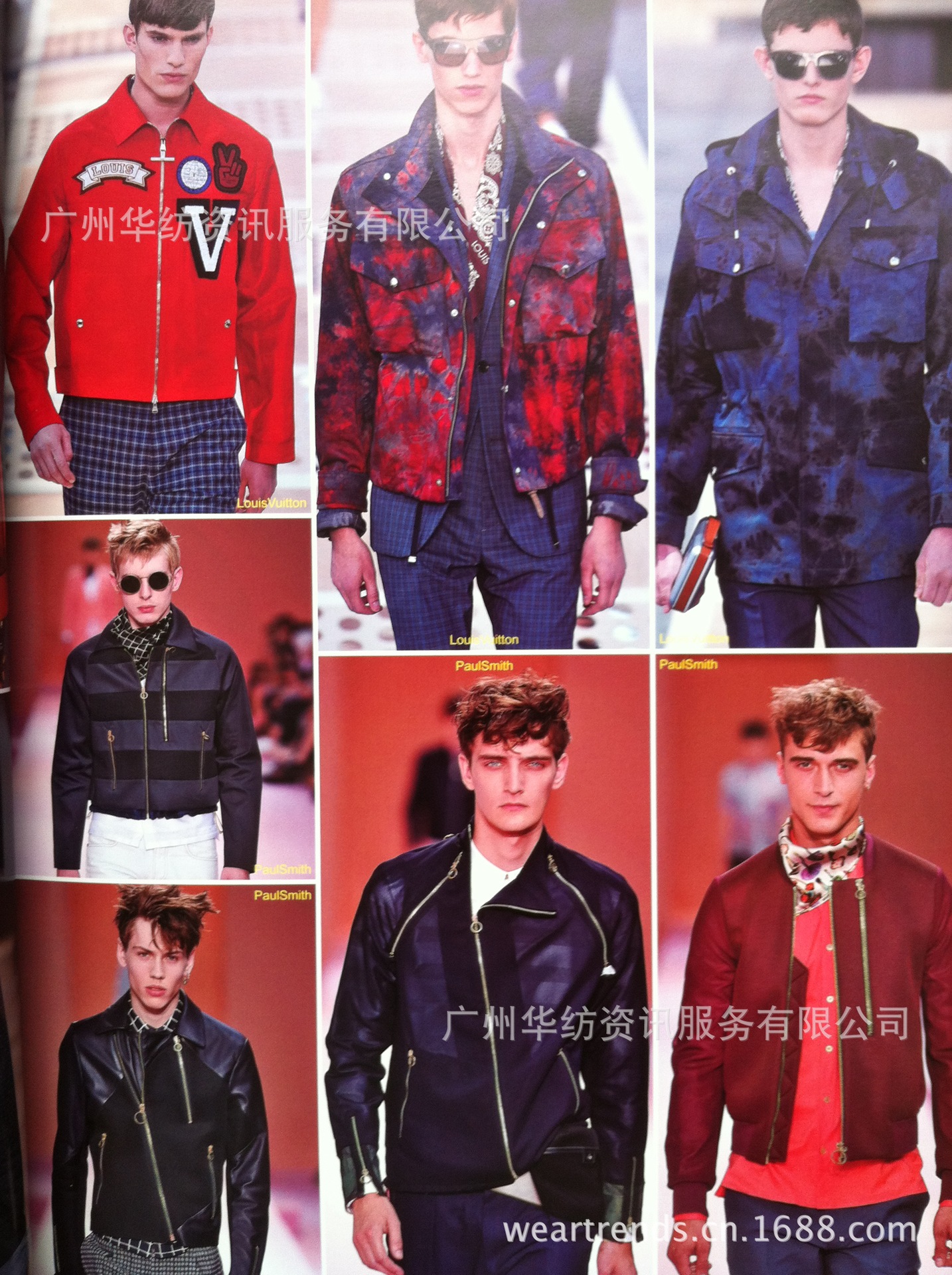 台湾出版 2014年春夏 top fashion casual 国际品牌 男装秀场精选