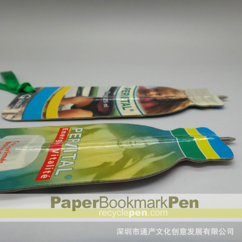 flat pen, bookmark pen