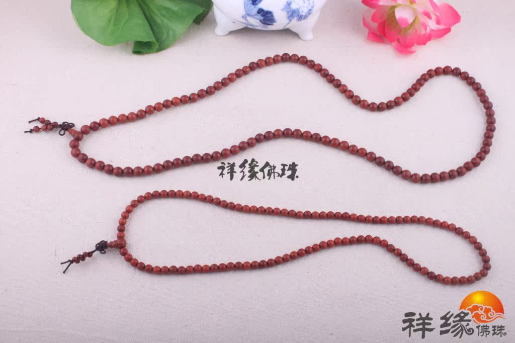 3小叶紫檀顺纹108颗