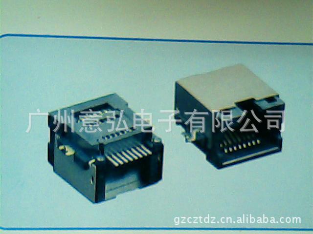 供應 沉板式rj45連接器 網口rj45連接器