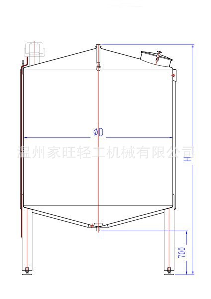 保温罐图纸