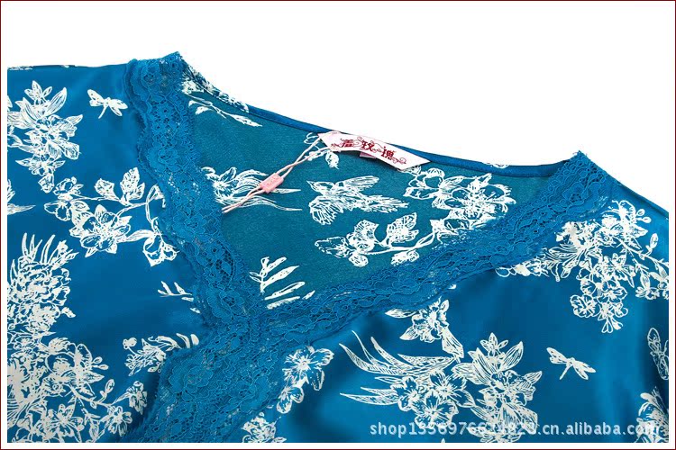 6066蓝花裙工艺1，750