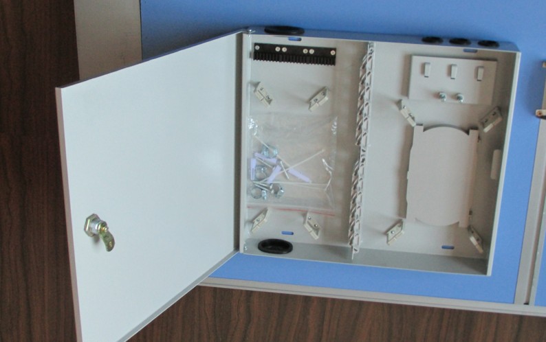 24芯光缆分线箱平面图片