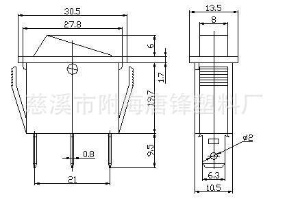 IRS-101-1A尺寸圖