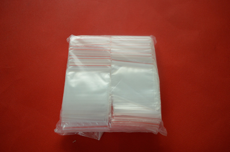 厂家直销5号自封袋 5.5丝透明袋 夹链袋 塑料袋8*12,500只/包