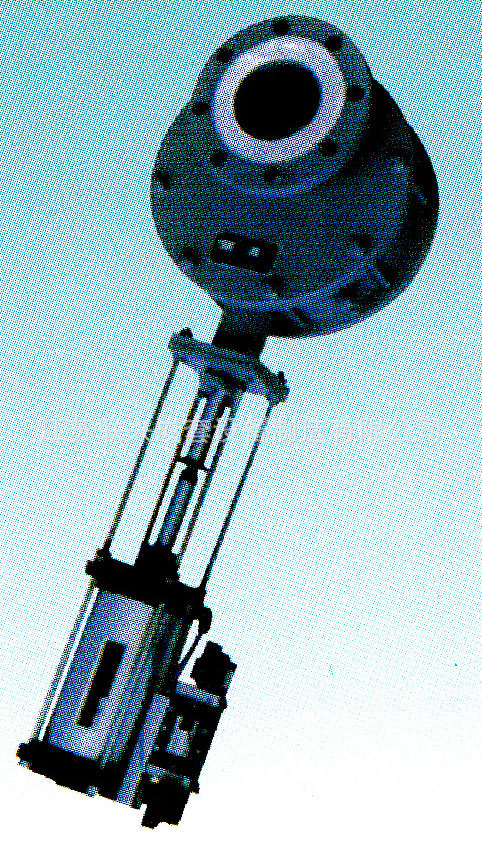 双闸板气动出料阀