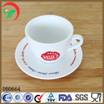 供应陶瓷咖啡杯套厂家 定制陶瓷杯碟套装 定做陶瓷咖啡杯碟套装