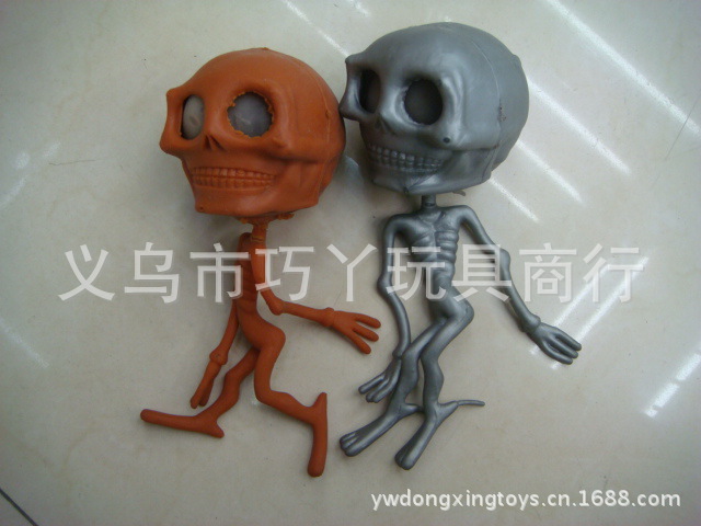 骷髅头加身体