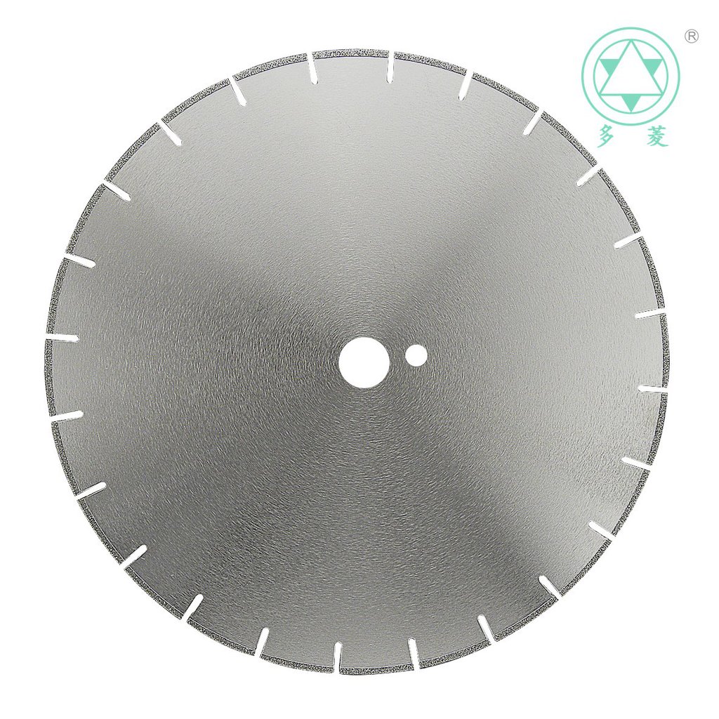多菱品质保证 电镀金刚石石材切割片锯片 接受任意规格非标定制