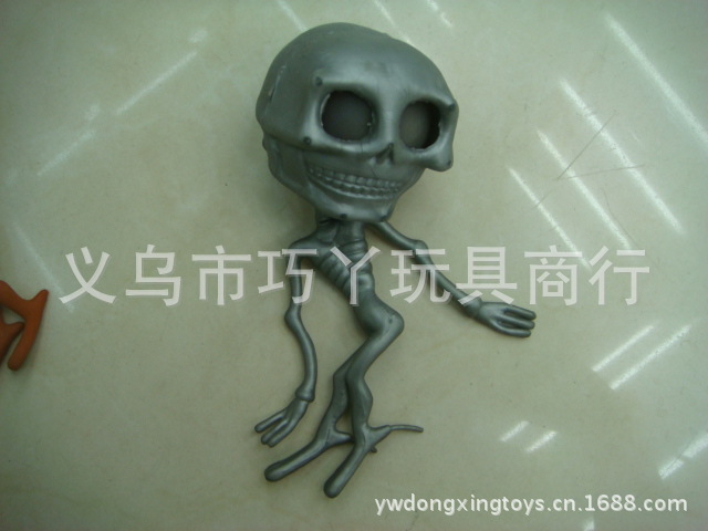 骷髅头加身体