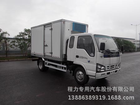 庆铃一排半3360冷藏车3