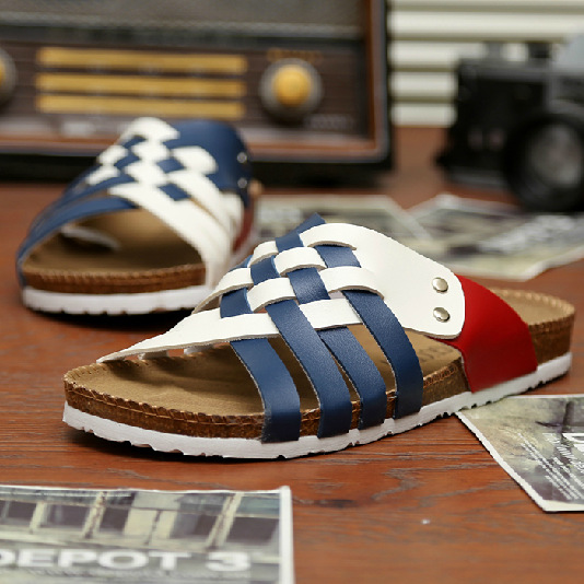 {zx1}时尚软木鞋韩版流行男凉鞋工厂直销一件代发