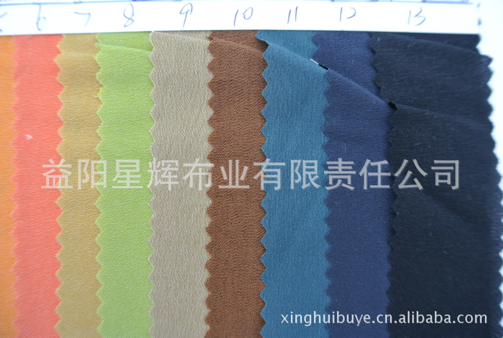 丝锦弹力双绉真丝雪纺面料,CL117