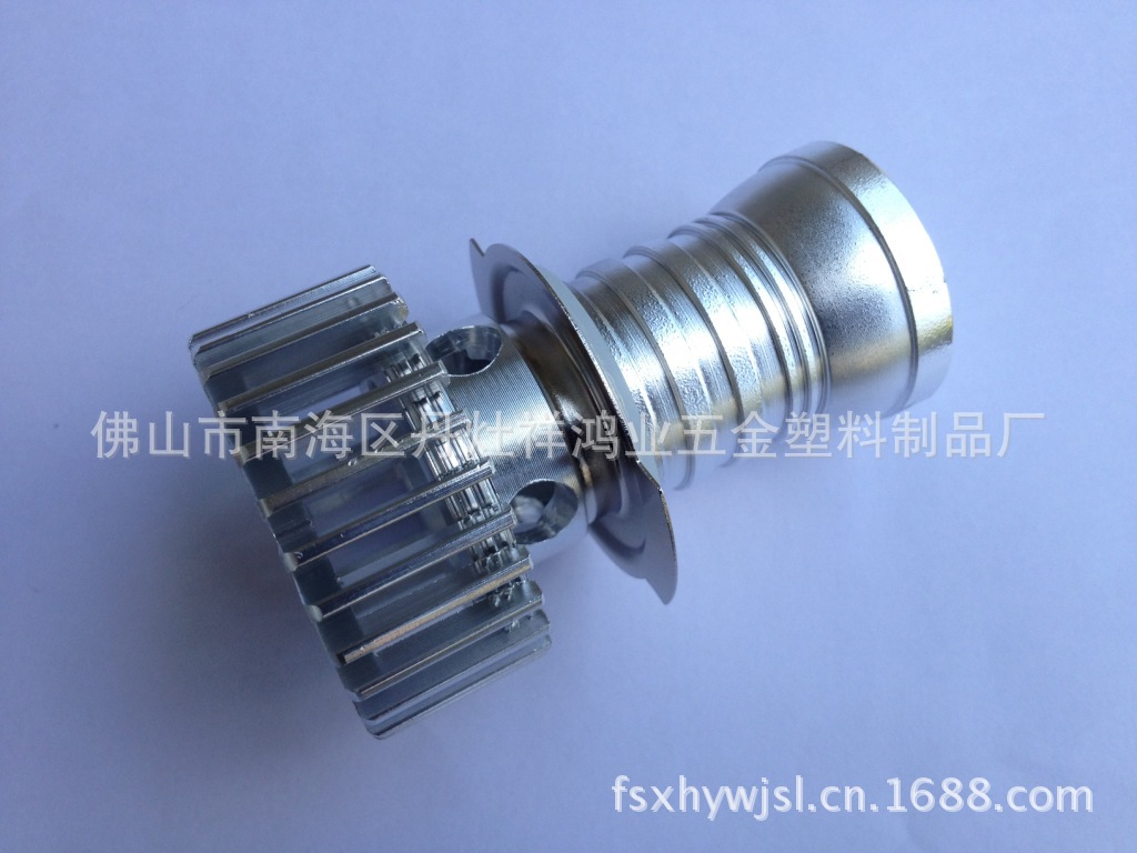 摩托车电动车二代立柱双珠LED前大灯塑料卡盘