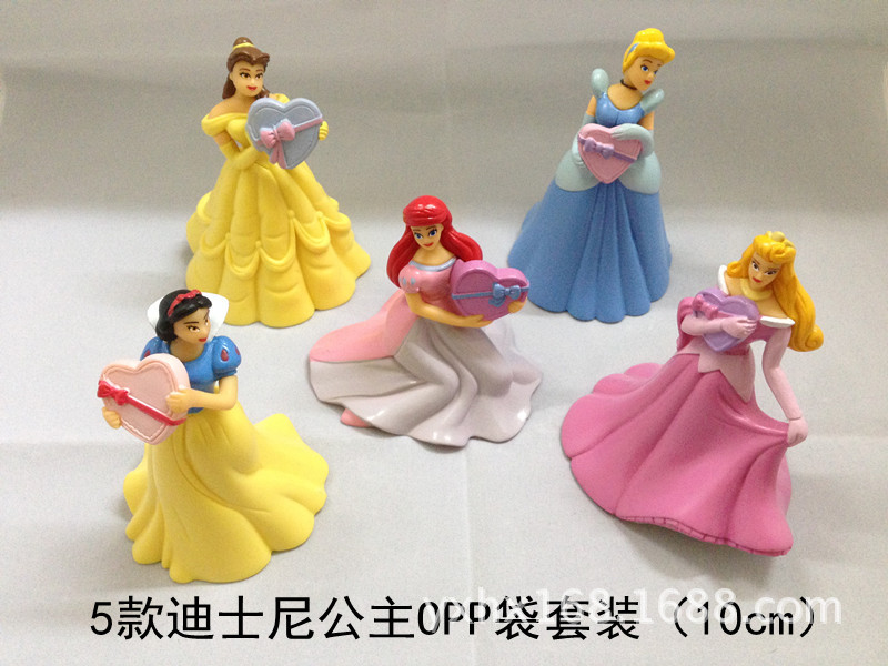 5款迪士尼公主OPP袋套裝（10cm）