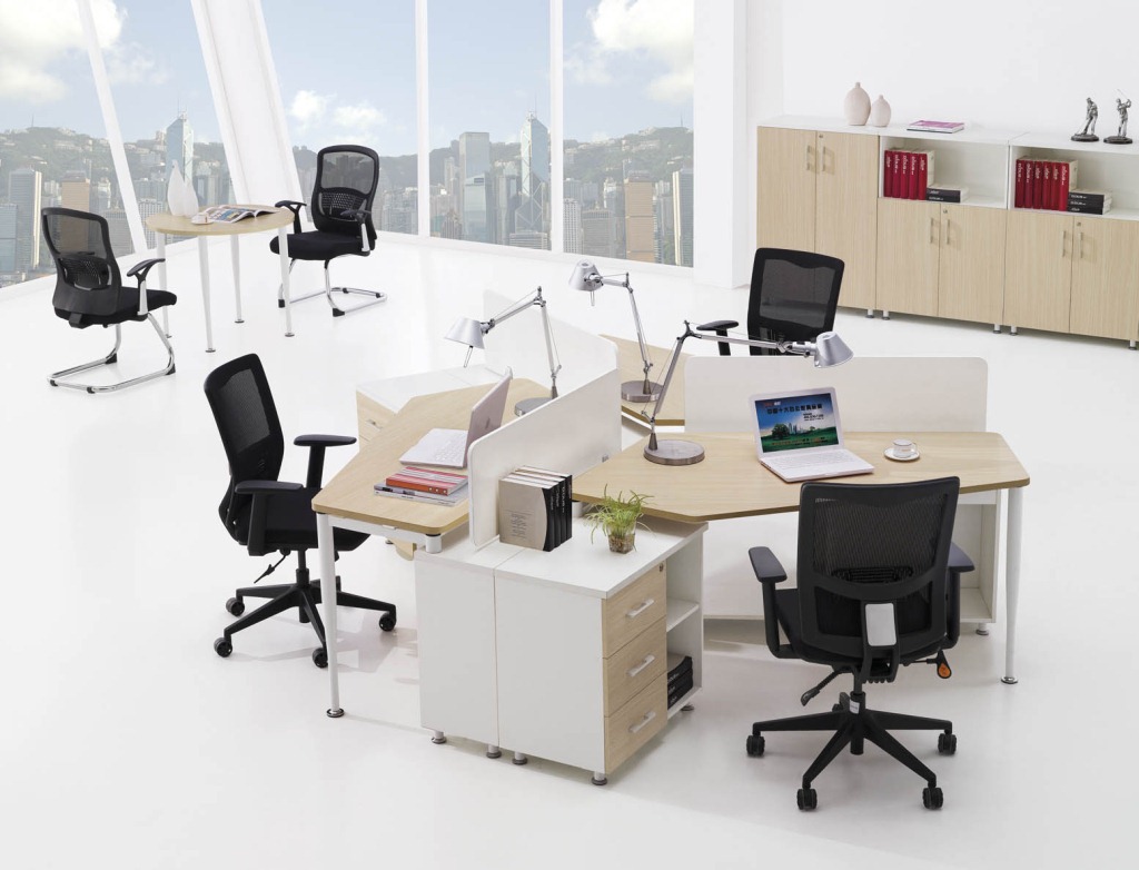 厂家直销 办公室办公桌 二人创意组合工作站办公桌umr1-035图片_35