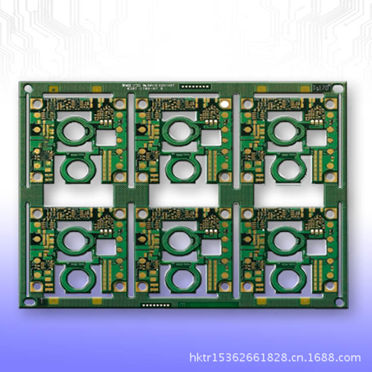 東莞環氧玻纖FR-4板材雙面綠油沉金PCB電路板