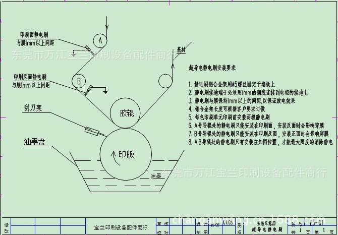 静电刷安装图纸3