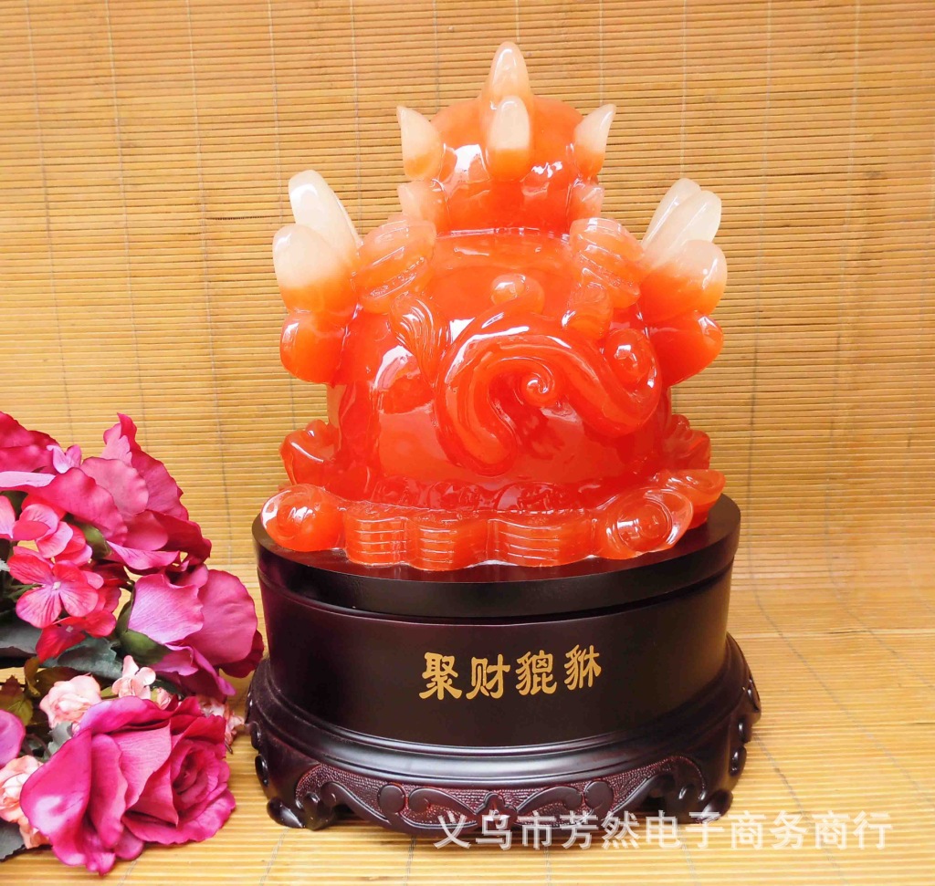 厂家直销旺财貔貅摆件 聚财工艺摆件 招财开业送礼商务礼品