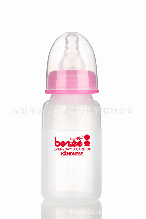 F085  4安（120ml）直身矽膠奶瓶