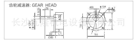 齿轮减速器