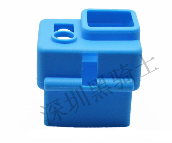 GP98 GoPro配件 Hero3+硅胶套 保护套 黑蓝绿