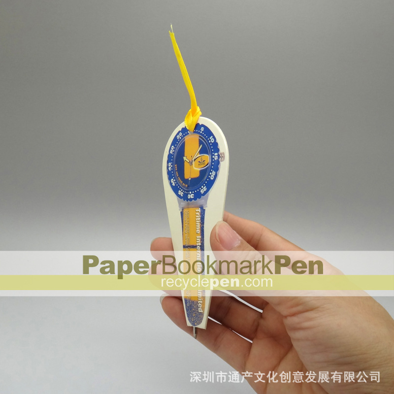 flat pen, bookmark pen