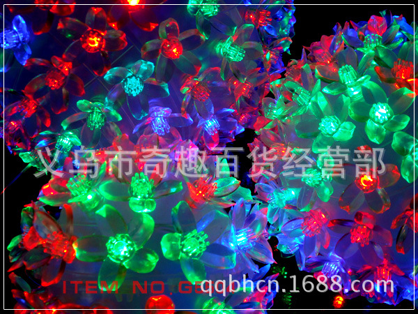 夢幻閃光變色水晶花球燈/驚艷的新年聖誕節禮品裝飾燈