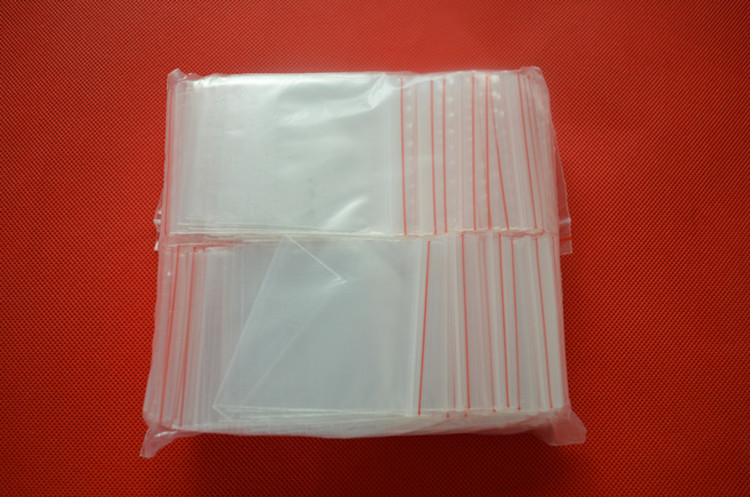 厂家直销0号自封袋 5丝透明 夹链袋 塑料袋4*6,500只/包