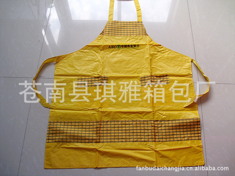 福建广告围裙厂家专业批发定做各种优质广告围裙韩版时尚花边围裙