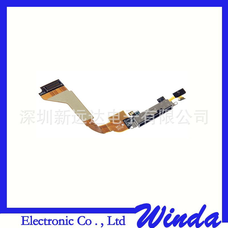 原装供应,苹果四代充电口排线,iphone4尾插排线,4G原装尾插