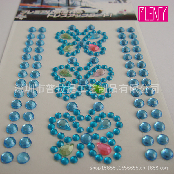 Acrylic Stone Stickers 2-10 Al