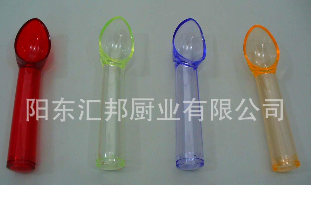 透明雪糕匙
