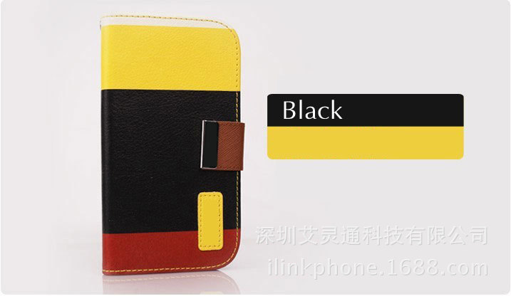 工廠批發iphone 5撞色手機皮套 卡萊登畫系列