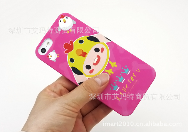 齙牙公 iphone5 磨砂殼 (20)