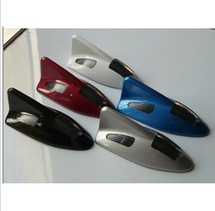 二代 汽車太陽能爆閃燈鯊魚鰭除靜電天線防追尾警示燈 雙側發光工廠,批發,進口,代購