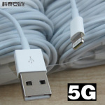 蘋果5 數據線 USB 5G 傳輸線 iphone5 連接線 ip5 廠傢廠傢 批發