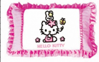 機繡成品十字繡抱枕批發電腦繡 HELLO KITTY批發・進口・工廠・代買・代購