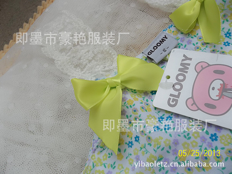 新款兒童蕾絲蝴蝶吊帶裙